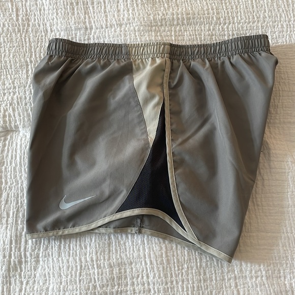 Women's Gray Nike Running Shorts - Picture 4 of 4